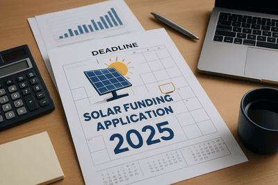 Solaranlage Förderung Antragsfrist 2025 – Alle Fristen im Überblick