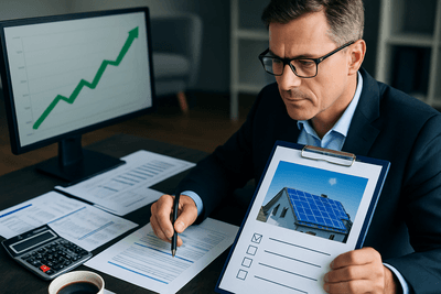 Solaranlage Förderung 2025 – Die 7 häufigsten Fehler bei der Antragstellung